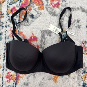 Aerie Black Strapless Bra